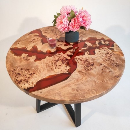 Журнальный столик из эпоксидной смолы А-28